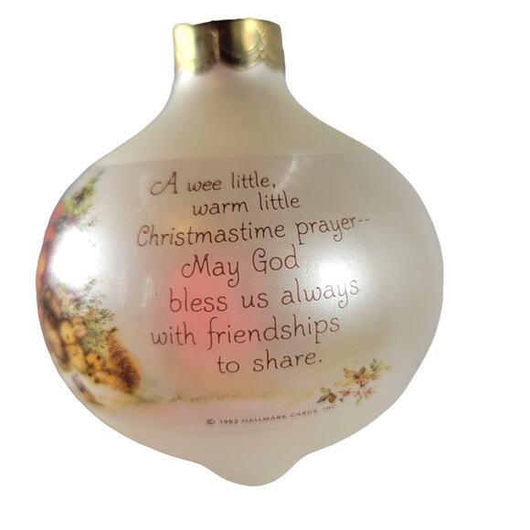 Hallmark Keepsake Christmas Ornament 1983 Mary Hamilton Animals Vintage - Picture 5 of 13